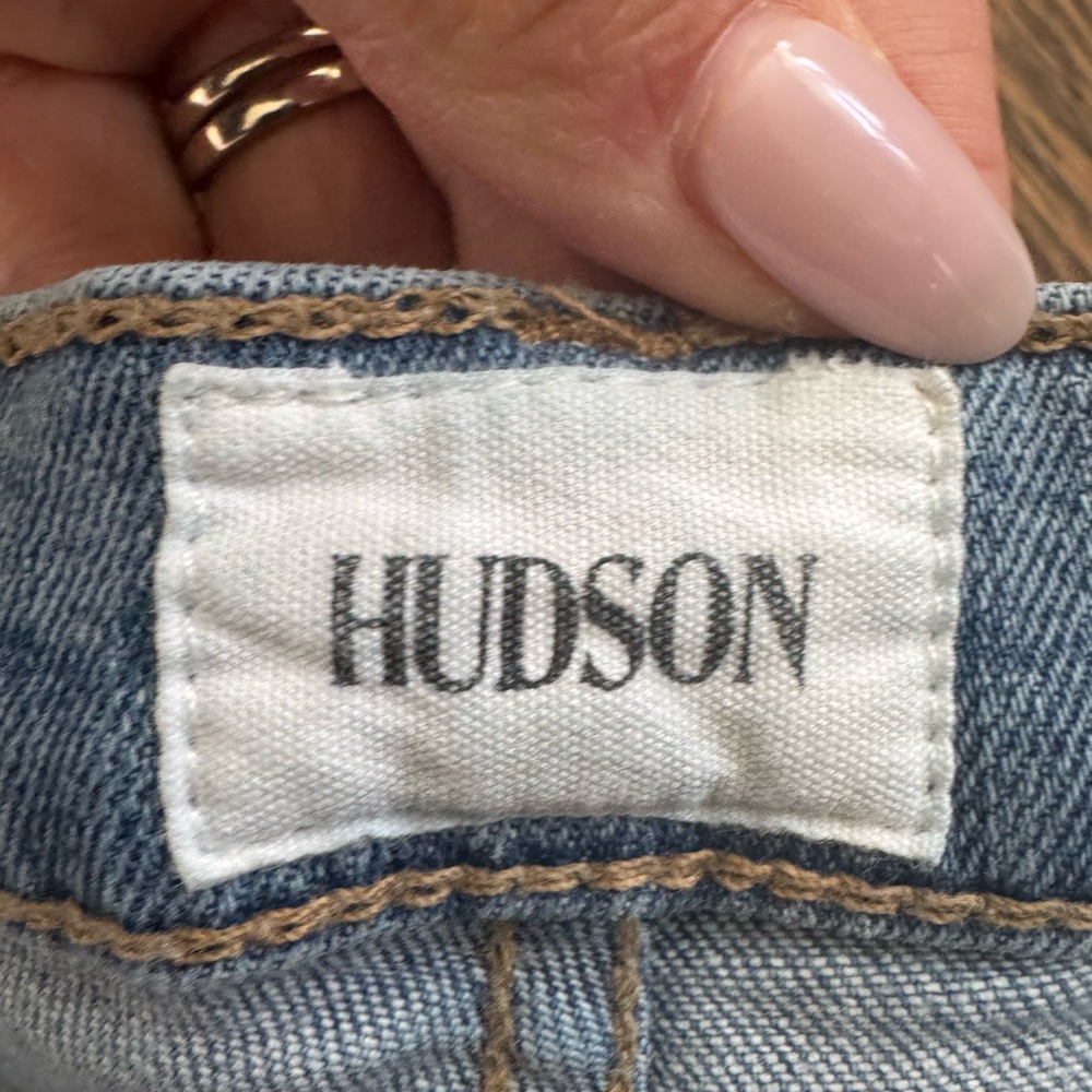 Hudson Jeans Blue Flare & Wide Leg Denim - Picture 2 of 3